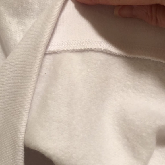 RARE HTF PINK Victoria’s Secret cowl neck pullover Top. White, pink & mint green - Picture 13 of 14